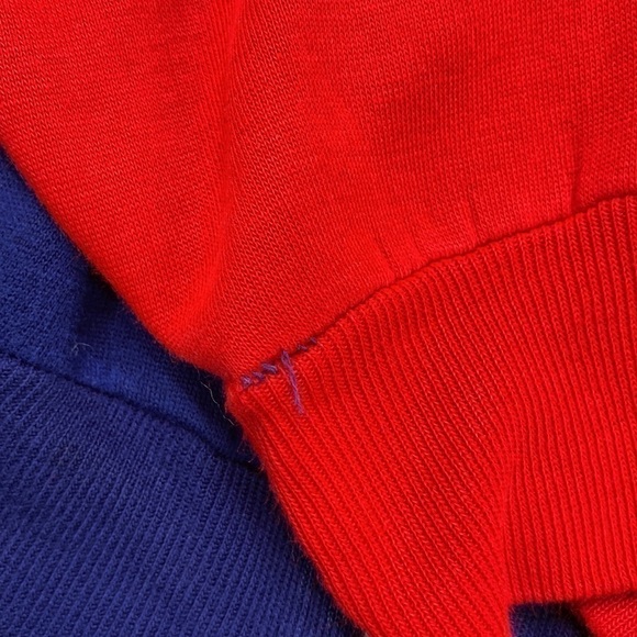 Vintage Network Varsity Red White Blue Jacket Large - Picture 6 of 7